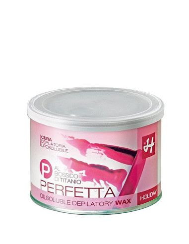 HOLIDAY PERFETTA Wax for depilation (titanium dioxide-pink) 400ml