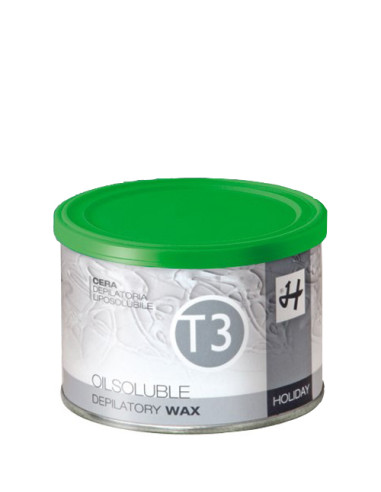 HOLIDAY T3 Depilatory wax (green) 400ml