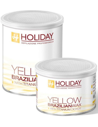 HOLIDAY BRAZILIAN Wax elastic (yellow) 400ml