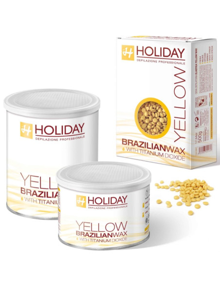 HOLIDAY BRAZILIAN Vasks elastīgs (dzeltens) 400ml