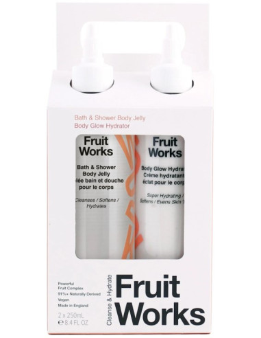 FRUIT WORKS Cleanse & Hydrate komplekts