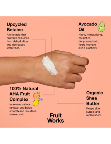 FRUIT WORKS Взбитое суфле для тела 200мл