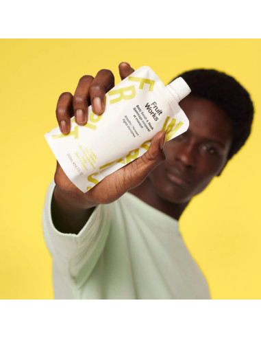 FRUIT WORKS Body Scrub & Mask 200ml