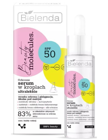 BEAUTY MOLECULES Protective ultra-light serum in drops SPF 50 50ml