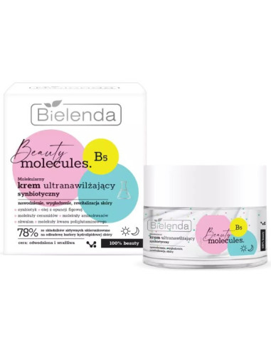 BEAUTY MOLECULES Molecular synbiotic ultra-moisturizing cream 50ml