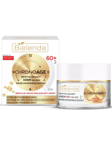 CHRONO AGE 24 h Revitalizing anti-wrinkle night cream 60+ 50ml