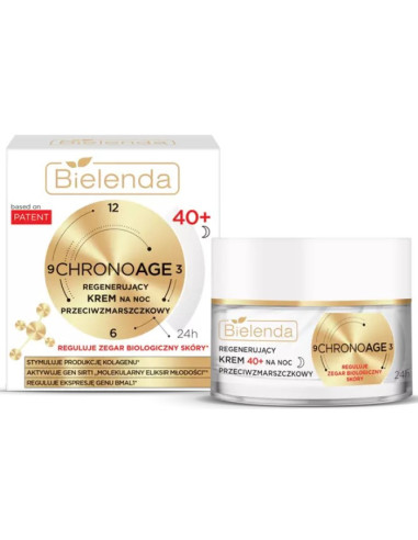 CHRONO AGE 24 h Regenerating anti-wrinkle night cream 40+ 50ml