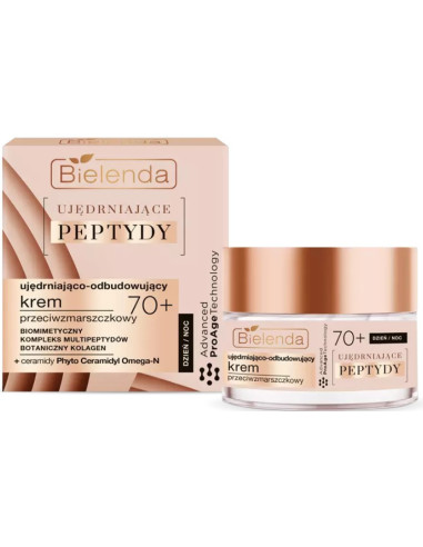 FIRMING PEPTIDES Nostiprinošs un atjaunojošs pretgrumbu krēms 70+ DIENA/NAKTS 50ml