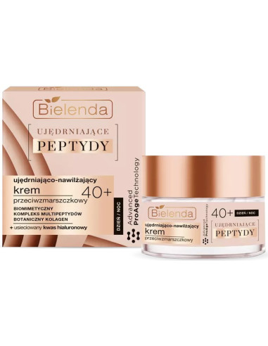 FIRMING PEPTIDES Nostiprinošs un mitrinošs pretgrumbu krēms 40+ DIENA/NAKTS 50ml