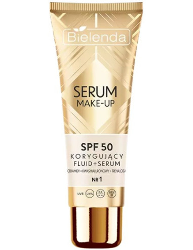 MAKE-UP SERUM Correcting fluid + serum SPF50 shade No.1  30g