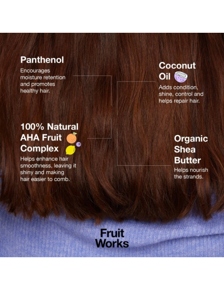 FRUIT WORKS Укрепляющая маска для волос 100мл