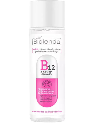 B12 BEAUTY VITAMINE Vitamin micellar water for makeup removal 200ml
