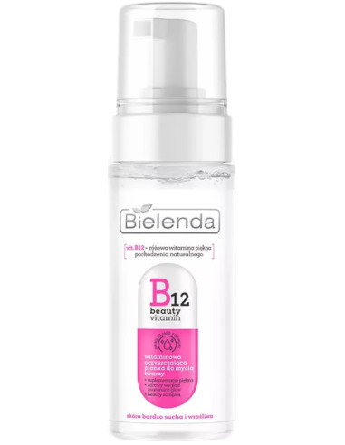 B12 BEAUTY VITAMINE Vitamin cleansing facial foam 150ml