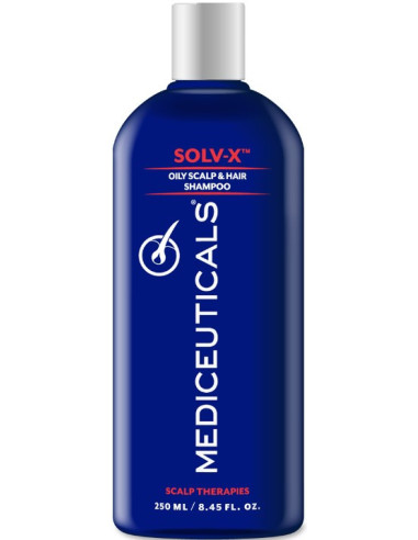 SOLV-X Šampūns taukainai galvas ādai 250ml