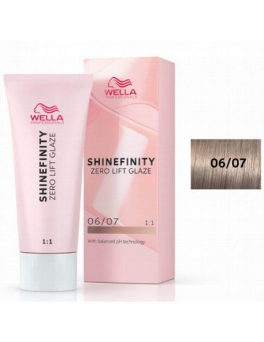 WELLA 06/07 SHINEFINITY BROWN 60мл