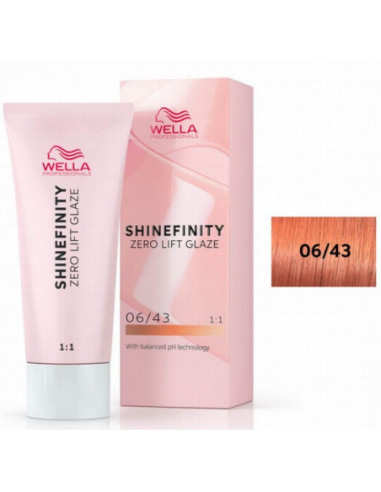 WELLA 06/43 SHINEFINITY GOLD 60ml