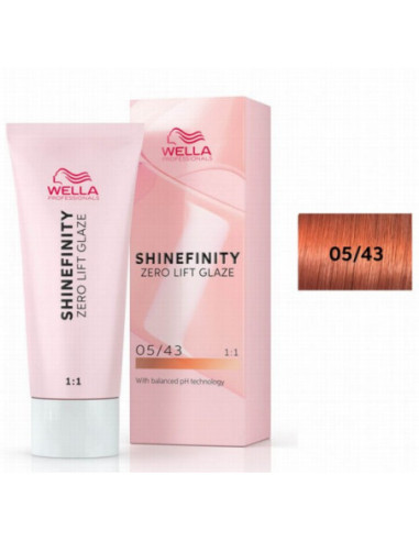 WELLA 05/43 SHINEFINITY GOLD  60ml