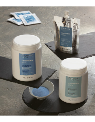 BLEACY BLUE Bleach, platinum blue...