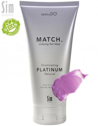 SensiDo Match, цвет ''Illuminating Platinum'' (Natural), Увлажняющая и восстанавливающая маска 200мл