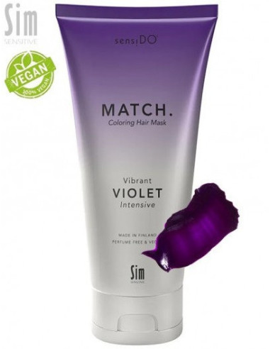 SensiDo Match, цвет ''Vibrant Violet'' (Intensive), Увлажняющая и восстанавливающая маска 200мл
