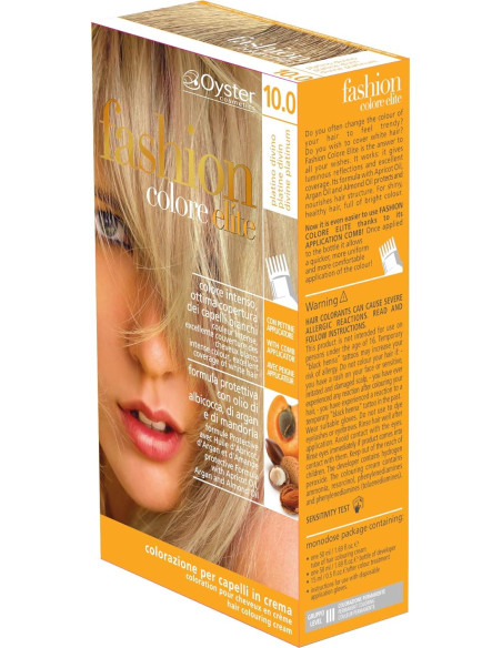 FASHION ELITE hair color 10.0, divine platinum 50ml+50ml+15ml