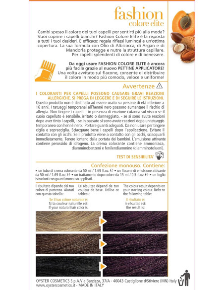 FASHION ELITE  matu krāsa 5.2, violēts 50ml+50ml+15ml