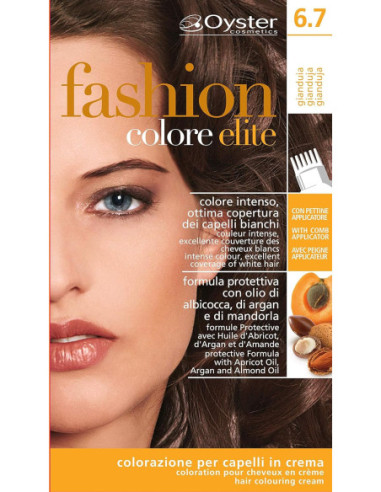 FASHION ELITE hair color 6.7, Gianduia 50ml+50ml+15ml