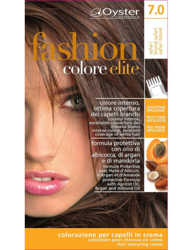 FASHION ELITE hair color 7.0 Safari Blond 50ml+50ml+15ml