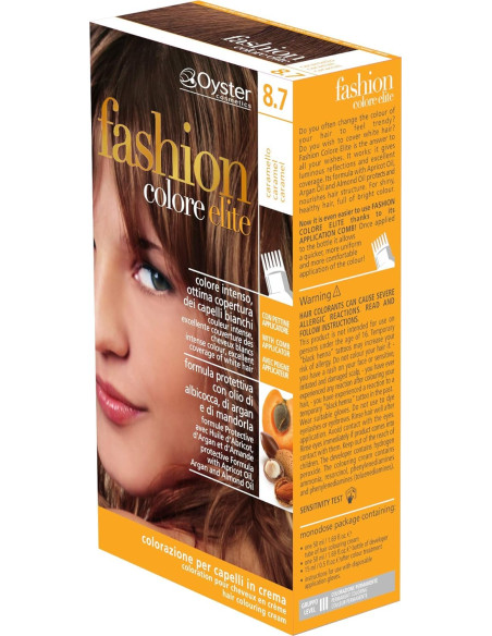 FASHION ELITE  matu krāsa 8.7, kakao-blonds 50ml+50ml+15ml