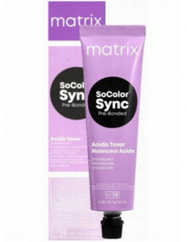 SOCOLOR SYNC Pre-Bonded Тонирующая краска для волос ACIDIC CLEAR 90мл