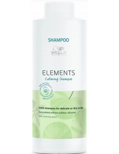 ELEMENTS CALMING nomierinošs šampūns 1000ml