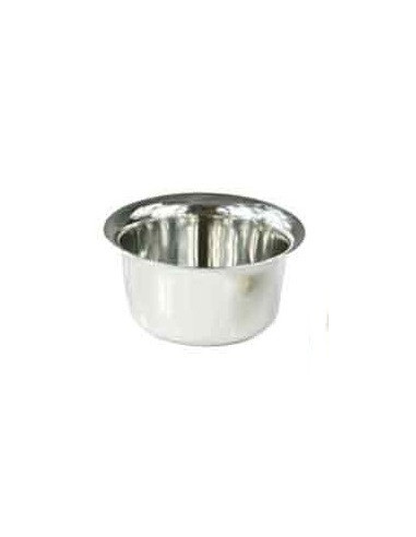 Stainless steel shaving bowl, small