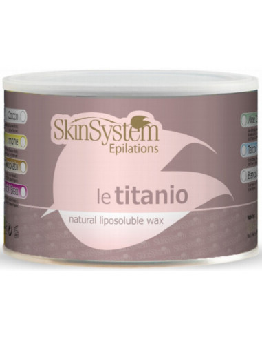 SkinSystem LE TITANO Шоколадный воск 400мл