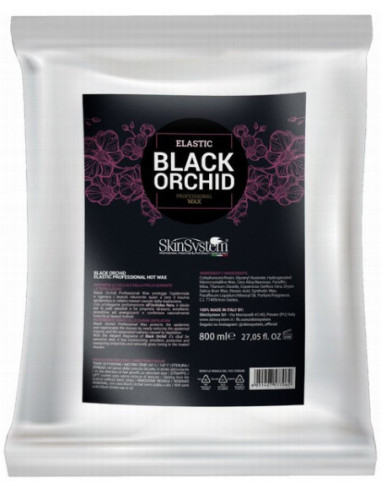 SkinSystem BLACK ORCHID Wax elastic discs 800g