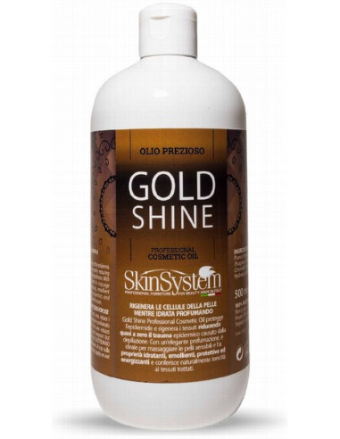 SkinSystem GOLD SHINE Body oil after depilation 500ml