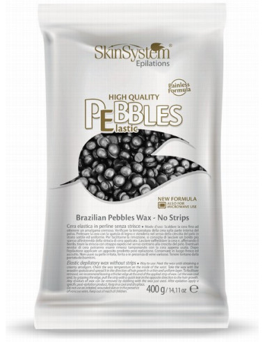 SkinSystem PEBBLES Hard-hot wax Black orchid cream 400g