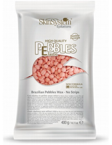 SkinSystem PEBBLES Hard-hot wax Pink cream 400g