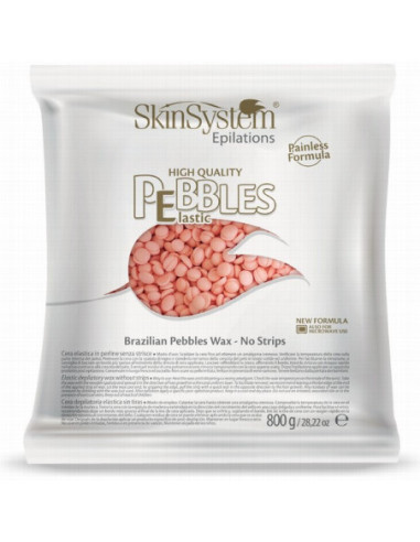 SkinSystem PEBBLES Hard-hot wax Pink cream 800g
