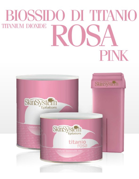 SkinSystem LE TITANO Titanium wax rose 800ml