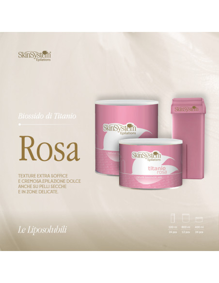 SkinSystem LE TITANO Vasks Titāna dioksīda (Rozā) 800ml