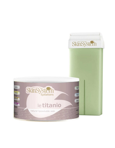 SkinSystem LE TITANO Воск с алоэ...