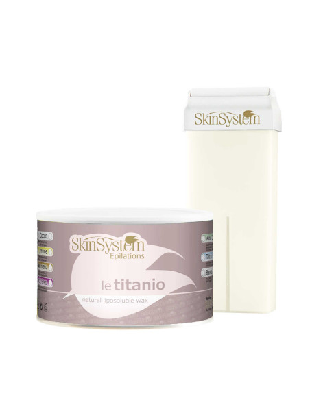 SkinSystem LE TITANO Кокосовый воск с титаном диоксида,картридж 100мл