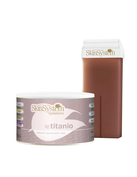 SkinSystem LE TITANO Vasks Titāna dioksīda, kārtridžs (Šokolādes) 100ml