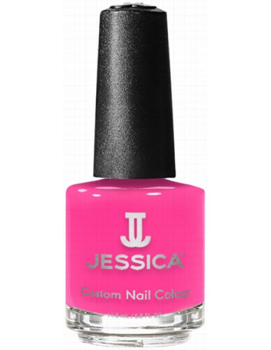JESSICA Лак для ногтей Fluorescent Flamingo 14.8мл