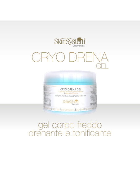 SkinSystem CRYO DRENA GEL Enhanced cold body gel 250ml