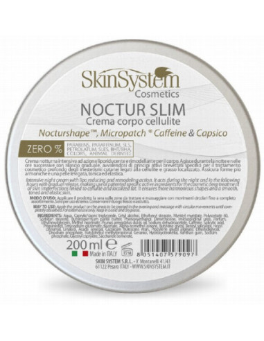SkinSystem Night cream for cellulite 200ml
