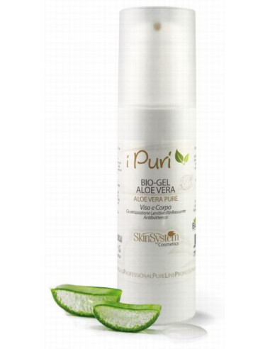 SkinSystem i PURI Soothing Gel, 90% Aloe Vera 150ml