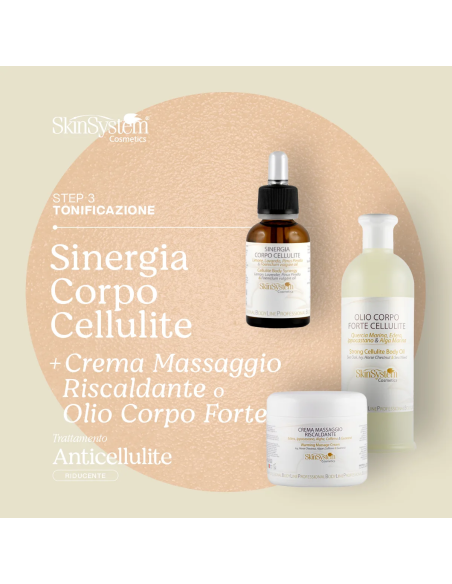 SkinSystem Eļļa ķermenim masāžai, pret celulīta 500ml