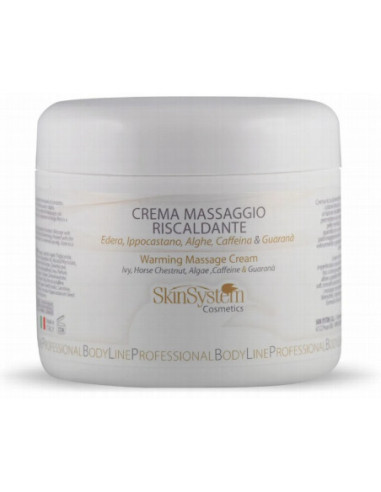 SkinSystem Massage cream, heating (horse chestnut/algae) 500ml