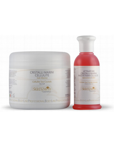 SkinSystem MARINE Jūras kristāli+aktivators pret celulītu  500ml+150ml